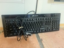 Corsair K55 RGP0031 Gaming Keyboard USB Wired, RGB Backlit