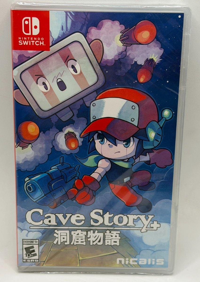 Cave Story+ (Nintendo Switch, 2017) Sealed USA Version Variant Alt