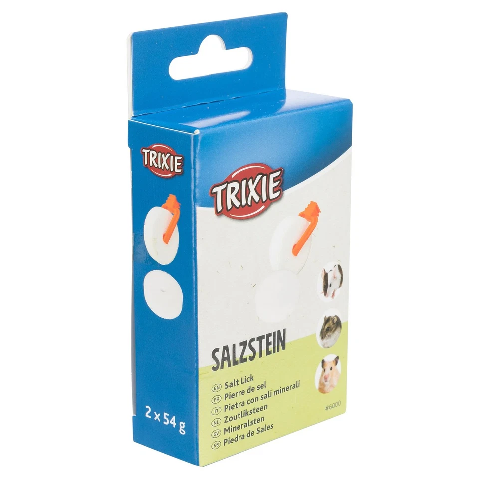 Trixie Salz-Mineralsteine mit Halter, 84 g, UVP 1,79 EUR, NEU - Bild 3 von 4