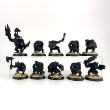 x10 Boyz Plastic Warhammer 40K Orks Figurines  P-00S44