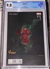 Vision #1 CGC 9.8 Hip Hop Variant Cover 1st Viv, Vin, and Virginia.
