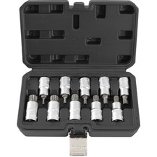 INNEN VIELZAHN STECKSCHL&Uuml;SSEL SATZ 1/2 ZOLL N&Uuml;SSE M4-M18 NUSS SET STECKN&Uuml;SSE CR
