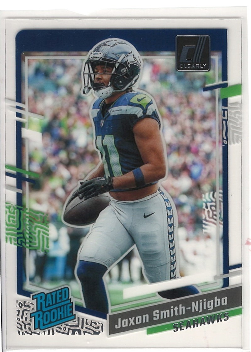 2023 Panini Clearly Donruss - Rated Rookie Jaxon Smith-Njigba #67 (RC)