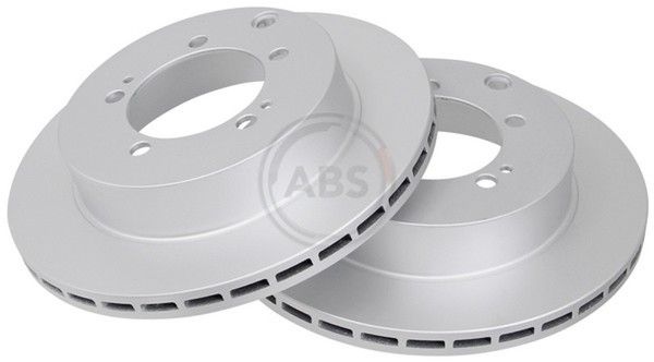 2X Bremsscheibe A.B.S. 17124 FüR Lancer Wagon Mitsubishi Space 5 7 4 6 GDI N84W-image