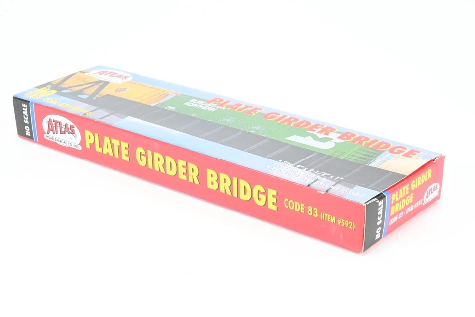 LOTE - Escala HO - Atlas - Placa Viga Puente - Artículo #592 - Código 83 Foto 3 de 4