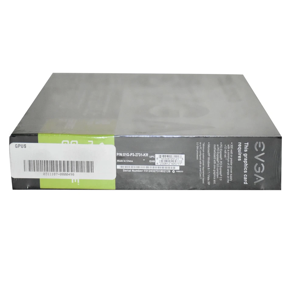 EVGA GeForce GT 730 1GB DDR3 PCIe 2.0 Dual DVI Mini-HDMI 4K GPU Card 01GP32731KR - Image 4 of 4