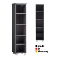 Badezimmer Regal Wandregal Midischrank Hochschrank 30 Cm Breit Schmal Dunkel