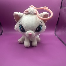 Aristocats MARIE Mini Plush Keychain Bag Clip - Disney Parks w/ Tags