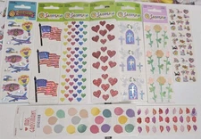 Sandylion Stickers Vintage Stickers Lot NIP Mrs.Grossman's NLA HTF Collectible