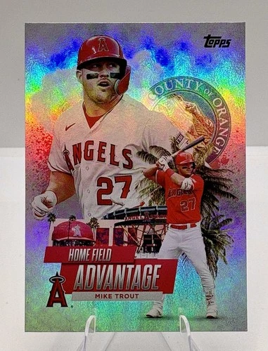 2025 Topps Series 1 - Home Field Advantage Mike Trout #HA-6