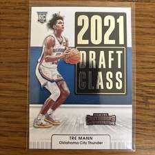 2021-22 Panini Contenders - 2021 Draft Class Contenders Tre Mann #18 (RC)