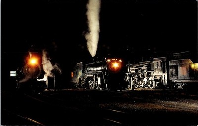 Scranton Pennsylvania Locomotive Steamtown National Historic Site Postcard 29251