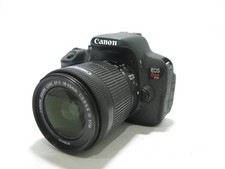 Excellent Condition Canon EOS Rebel T5i DSLR 18-55mm f3.5-5.6 IS STM Lens TESTED