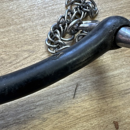 5.5” Rubber Pelham And Curb Chain - Picture 5 of 5