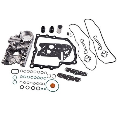 Transmission Valve Body & Repair Kit for Audi VW Skoda 0AM325066AE 0AM DQ200 Set
