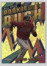 2024 Topps Chrome Logofractor Edition All Etch Rookie Rush Jordan Lawlar 1g5d