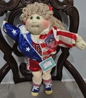 Cabbage Patch Kids Olympikids Carina Karen Doll Red White Blue Olympic Outfit