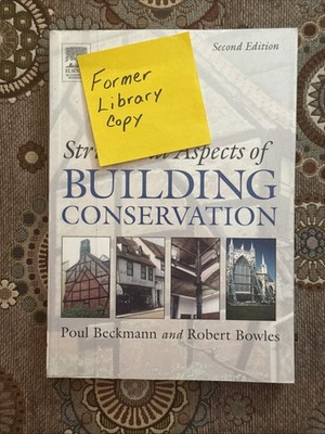 Structural Aspects of Building Conservation - Former Library Copy