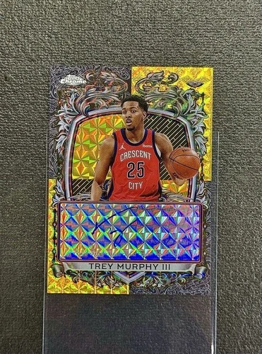 2025 Topps Chrome Trey Murphy III Signature Style (RAW)
