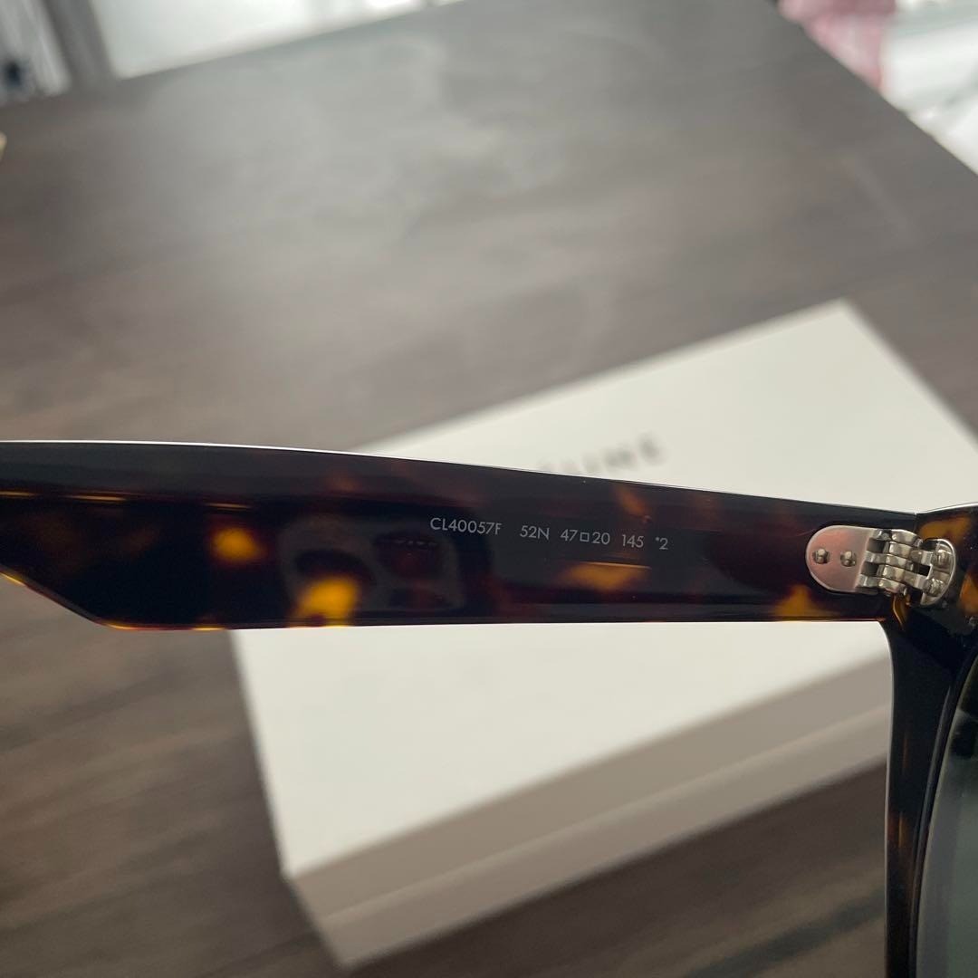 CÉLINE CELINE Sunglasses CL40057F 52F Tortoiseshell Brown Frame | eBay