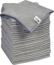 Microfiber Cloth Towels 24 Pack 14"x14" Non-Scratch Reusable/Washable