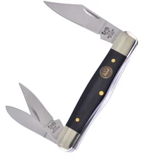Hen & Rooster Int Whittler Pocket Knife 1.4116 Steel Blades Buffalo Horn Handle