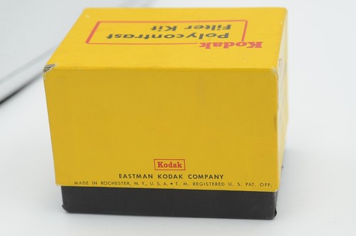 New Kodak Polycontrast Filter Kit Vintage Model A with Original Box DARK ROOM - Picture 8 of 9