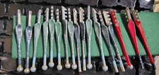 Vintage Lot of 17 Glass Cutters: Fletcher & Red Devil Made In USA !