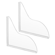 2 Pcs Acrylic Water Guard for Bathroom Shower Splash Bathtub Board