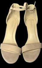 Top Moda Ankle Strap Evening Dress High Heel Sandal Shoes  Size 7 1/2