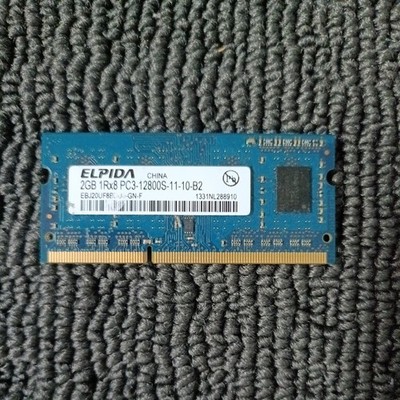 ELPIDA 2GB 1Rx8 PC3-12800S-11-10-B2 RAM MODULE