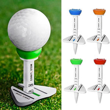 4Pcs Professional Plastic Golf Tees with Upgraded Big Head, 3-1/4 Inch 