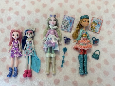 Ever After High Epic Winter Lot Of 4 Ashlynn, Crystal Winter, Foxanne, Veronicub