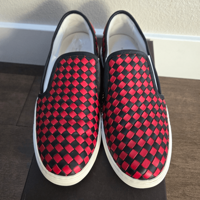 Bottega Veneta Size 10 43 Checkerboard slip on shoes | eBay display picture 1