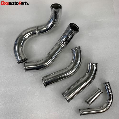 Kit de tuberías de carga intercooler EMUSA + tuberías de aluminio + manguera de silicona para 93-95 Mazda - Imagen 4 de 12