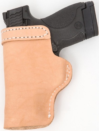 LT TAN CUSTOM OWB Leather Gun Holster U CHOOSE:rh,lh-laser-slide-cant-belt-mag - Picture 3 of 11