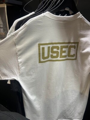 TGS 2024 Limited Escape from Tarkov USEC Logo T-shirt Cotton Size XL NEW Rare