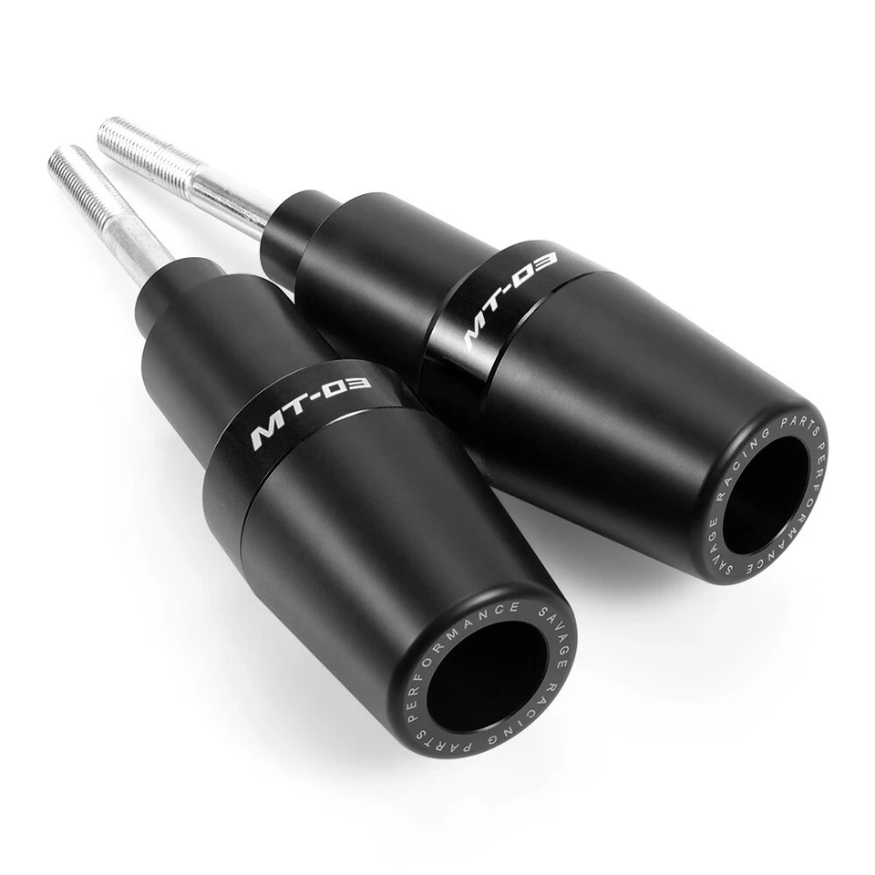 Protector de cubierta de choque deslizadores de marco CNC LOGOTIPO MT para Yamaha MT-25 MT-03 2015-202 Foto 4 de 4