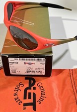 OAKLEY PIET EYE JACKET SAFETY ORANGE PRIZM BLACK BRAND NEW NEVER WORN MINT
