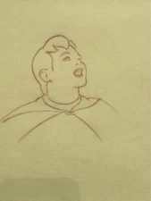 Snow White. –– Original Production Drawing THE PRINCE 1937 FRAMED BEAUTY