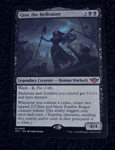 MTG Gisa, the Hellraiser Outlaws of Thunder Junction - Picture 1 of 1