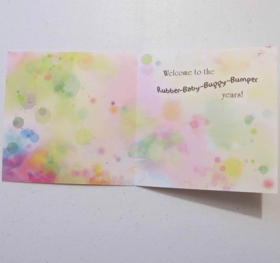 Leanin Tree New Baby Greeting Card Multi Color Qubes Series Q47 - Image 2 of 2