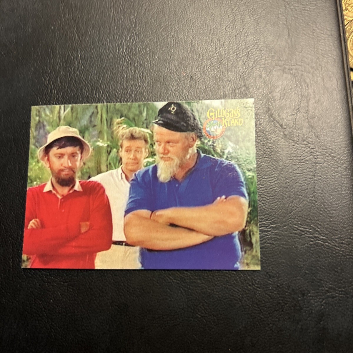 Jb10b Gilligans Island 1997 Dart #49 Skipper Alan Hale Bob Denver