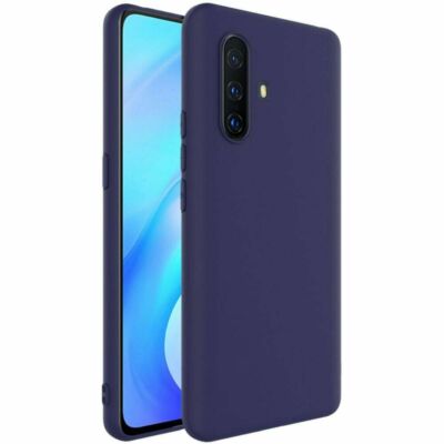 FÜR REALME 9 PRO PLUS - MATT TPU Tasche Hülle Case Handy Cover Etui DUNKEL BLAU