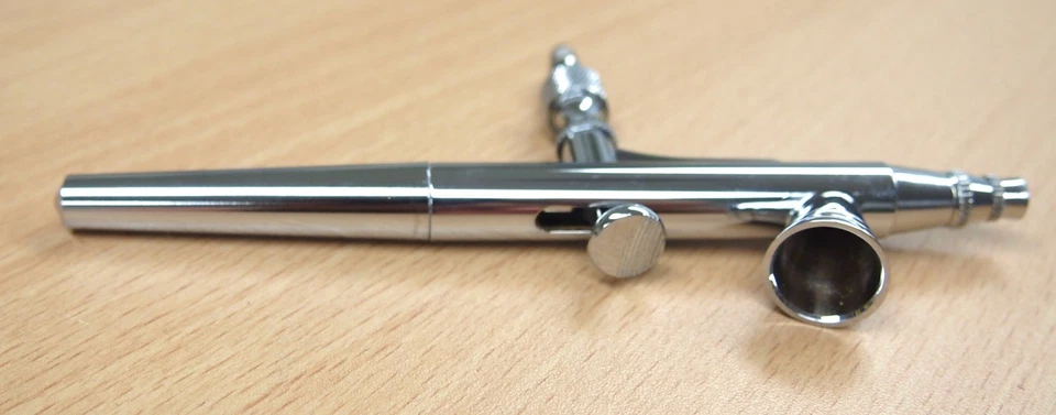 Juego de kit de alimentación por gravedad cepillo de aire de doble acción de 0,2 mm/2 cc  Foto 3 de 4