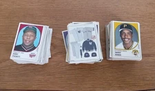 1988 Panini Baseball Sticker Singles - #1 to #236 - Create Own Lot