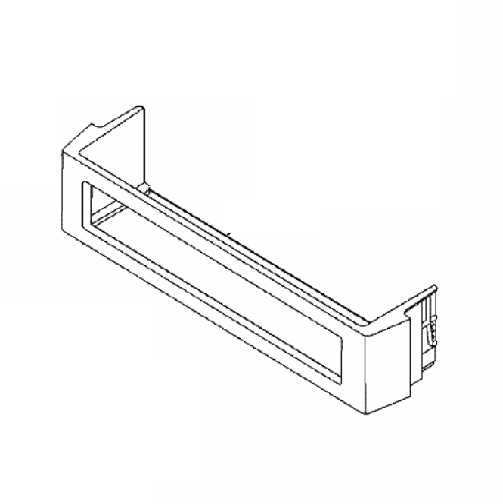 Halterahmen FüR TüRfach Mitte Liebherr 7438200 In KüHlschrank KüHlgefrierkombi-image
