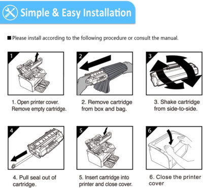 HP 142x Toner Toner Compatibile HP 142X (W1420X) Per Stampanti LaserJet M110W, M140W, M130 Series Toner W1420X Alphaink - Foto 4