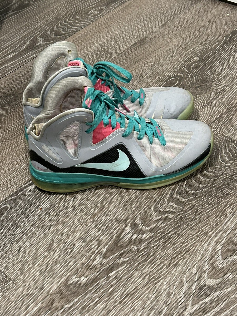 Size 10 Nike LeBron Elite 'South Beach' 2012