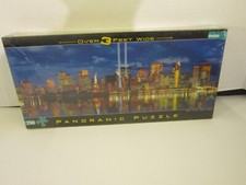 New York, New York Panoramic Puzzle 750 Pieces 3ft Wide NEW SEALED IN BOX T20